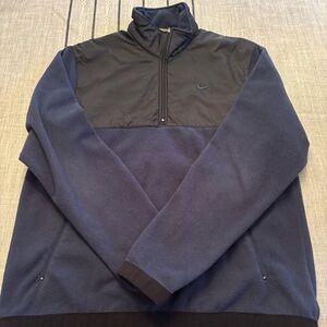 Nike Blue and Black Windbreaker Jacket